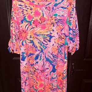 Lilly Pulitzer Colorful Floral Dress